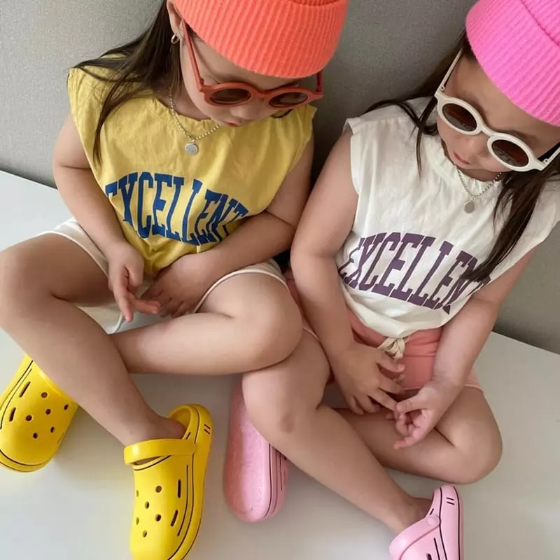 The Grey - Korean Children Fashion - #childofig - Gulim Box Sleeveless