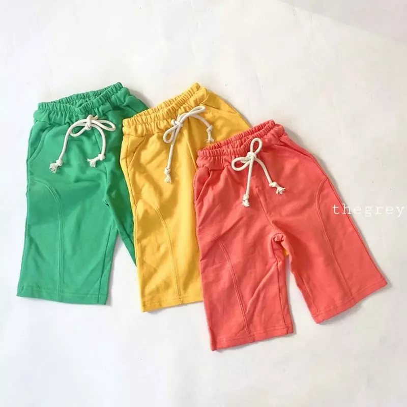 The Grey - Korean Children Fashion - #childrensboutique - Terry Line Pants - 2