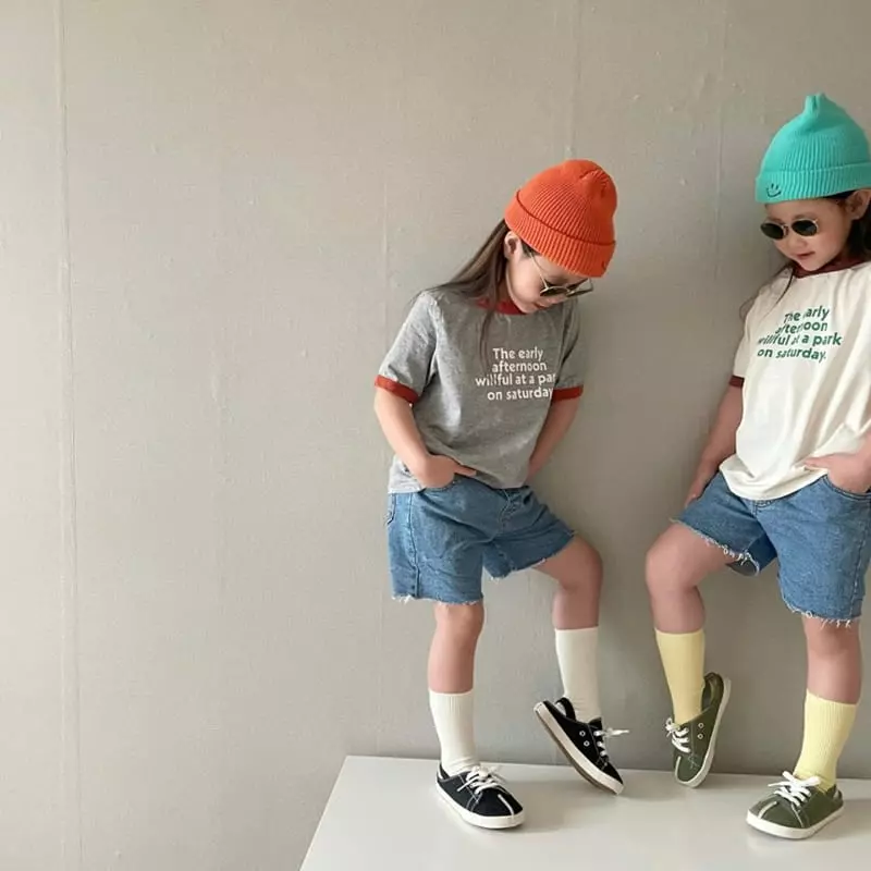 The Grey - Korean Children Fashion - #designkidswear - Cutting Shorts - 12