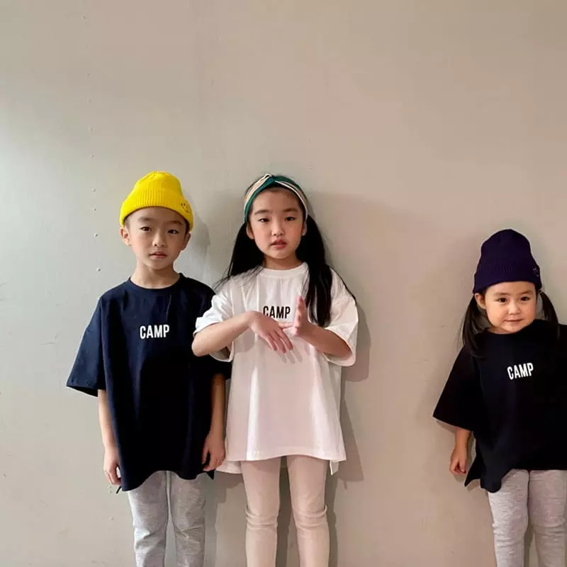The Grey - Korean Children Fashion - #discoveringself - Camp Boxy Tee - 12