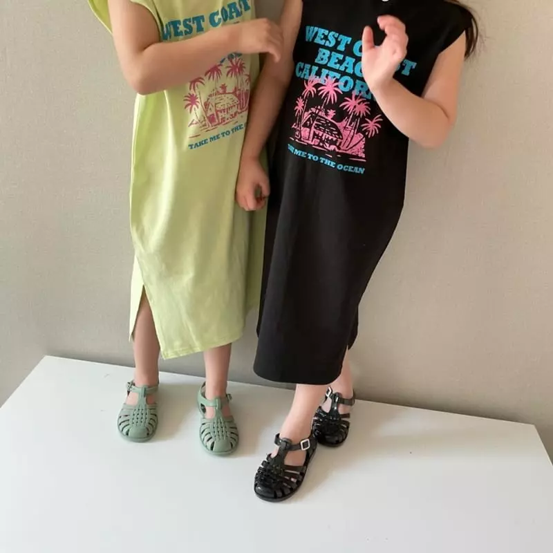 The Grey - Korean Children Fashion - #discoveringself - Beach One-piece - 3