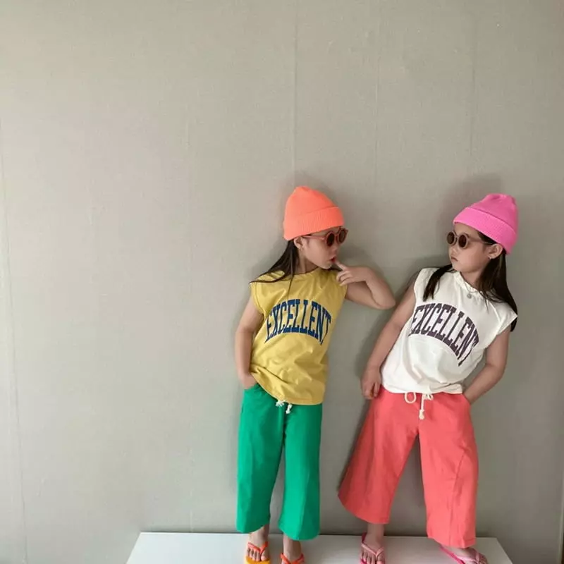 The Grey - Korean Children Fashion - #fashionkids - Terry Line Pants - 5