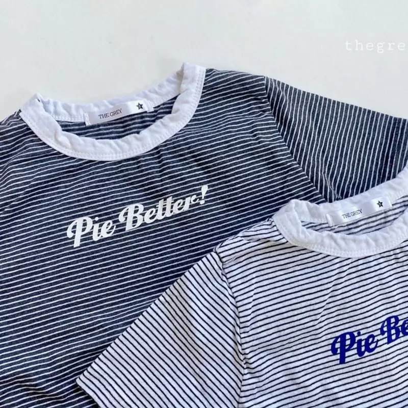 The Grey - Korean Children Fashion - #fashionkids - Pie Washing Tee - 10