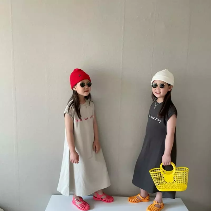 The Grey - Korean Children Fashion - #fashionkids - Tiny One-piece - 5