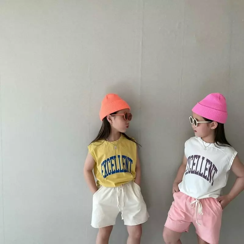 The Grey - Korean Children Fashion - #fashionkids - Gulim Box Sleeveless - 5