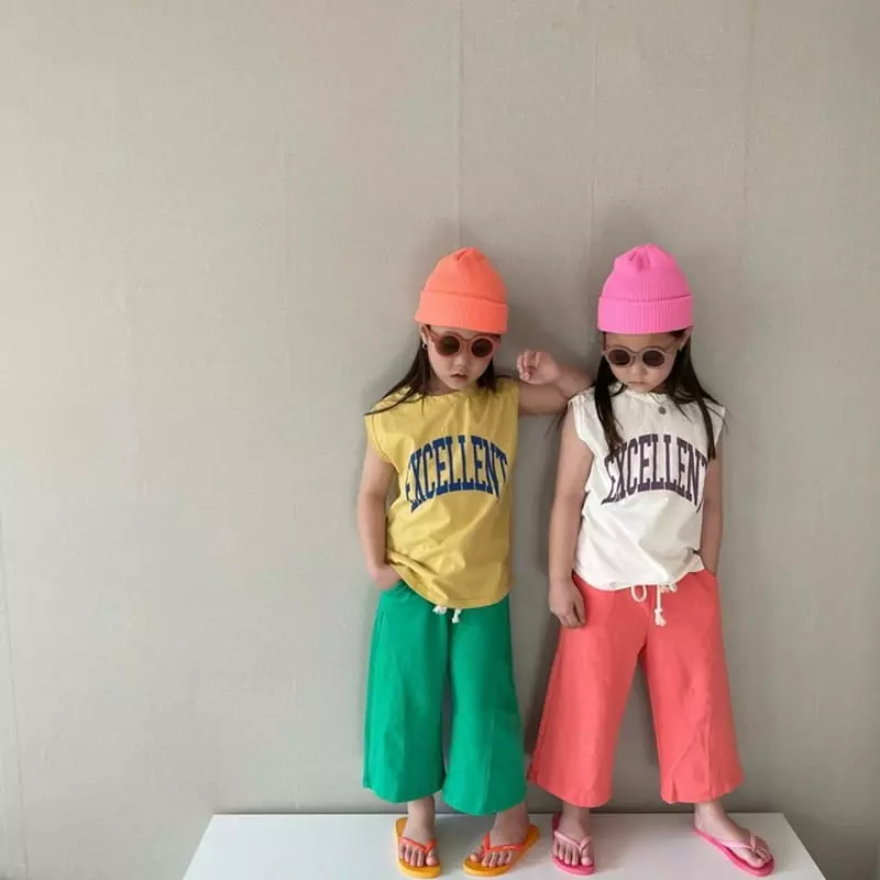 The Grey - Korean Children Fashion - #kidsshorts - Gulim Box Sleeveless - 6
