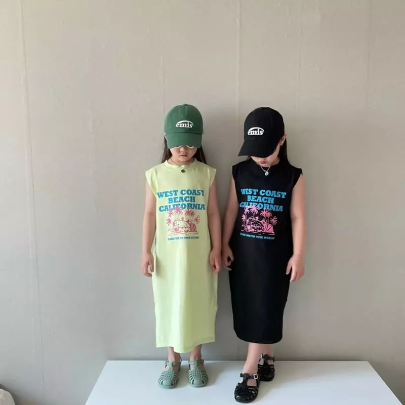 The Grey - Korean Children Fashion - #kidsshorts - Beach One-piece - 5