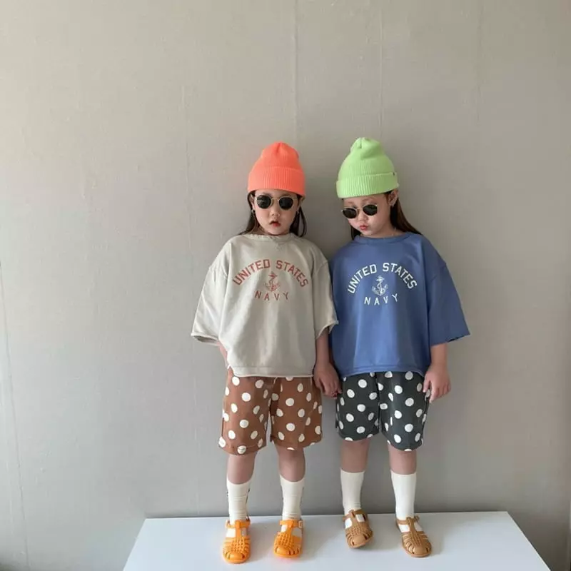 The Grey - Korean Children Fashion - #kidsstore - Dot Shorts - 6