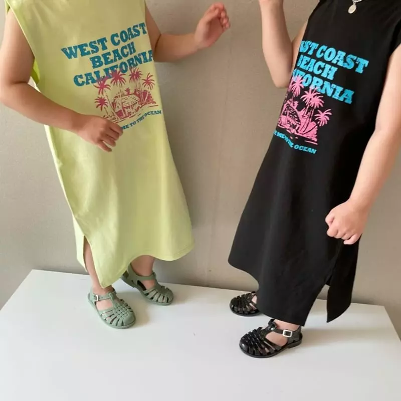 The Grey - Korean Children Fashion - #kidsstore - Beach One-piece - 6