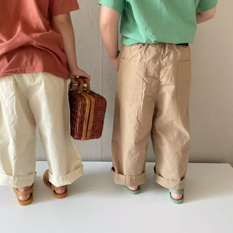 The Grey - Korean Children Fashion - #kidzfashiontrend - Summer Washing Pants - 12