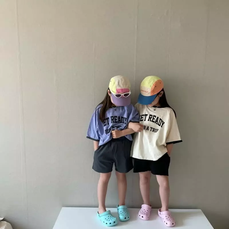 The Grey - Korean Children Fashion - #kidzfashiontrend - Trip Top Bottom Set - 5