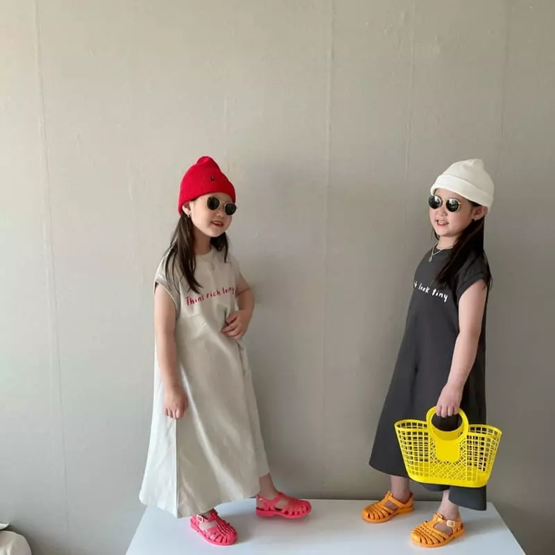 The Grey - Korean Children Fashion - #kidzfashiontrend - Tiny One-piece - 8