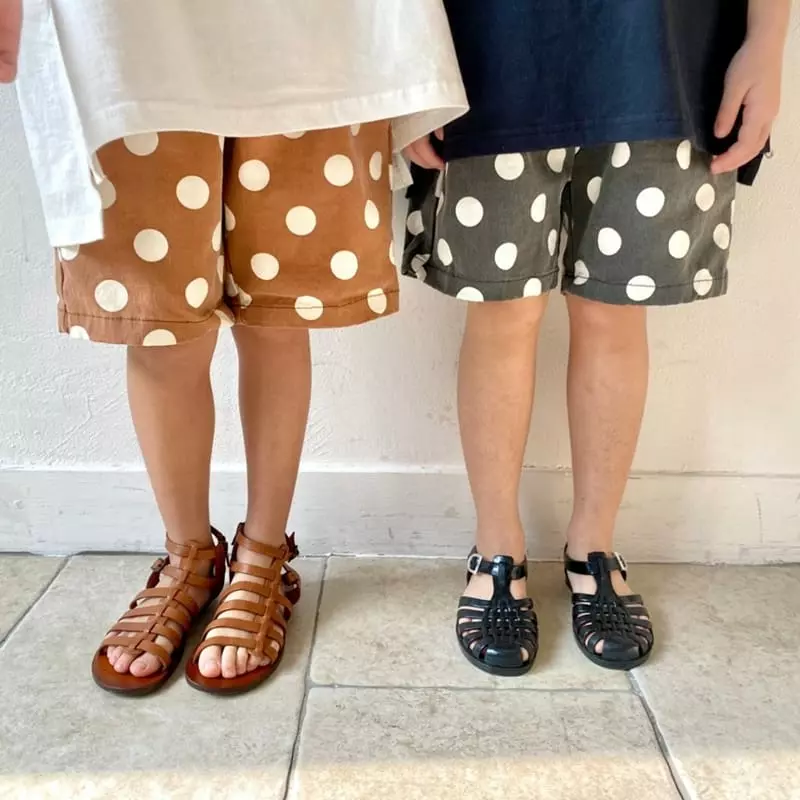 The Grey - Korean Children Fashion - #littlefashionista - Dot Shorts - 9