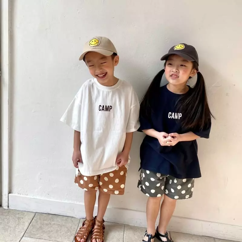 The Grey - Korean Children Fashion - #Kfashion4kids - Camp Boxy Tee - 4