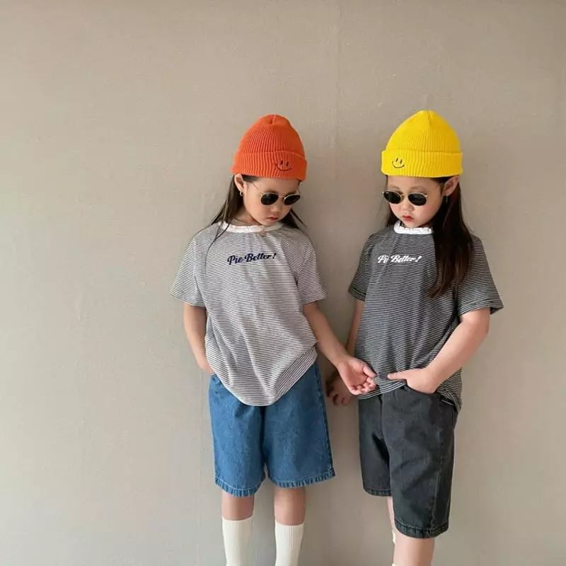 The Grey - Korean Children Fashion - #littlefashionista - Pie Washing Tee