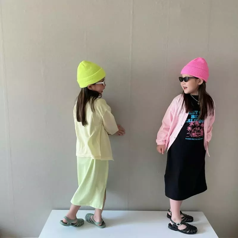The Grey - Korean Children Fashion - #magicofchildhood - Line Cardigan - 2