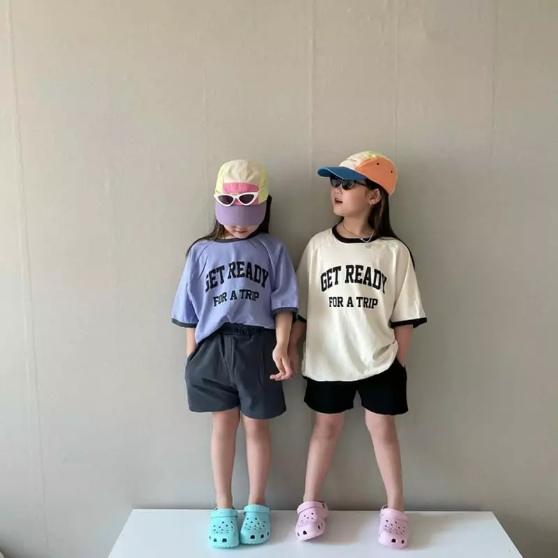 The Grey - Korean Children Fashion - #magicofchildhood - Trip Top Bottom Set - 8