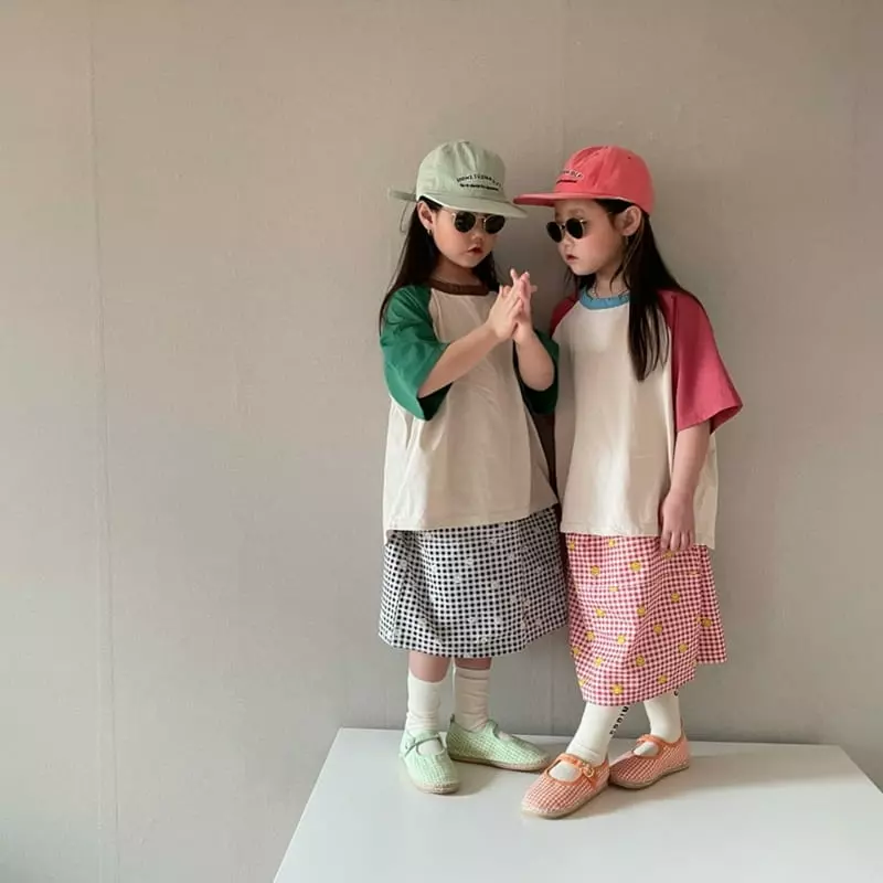 The Grey - Korean Children Fashion - #magicofchildhood - Raglan Washing Tee - 3