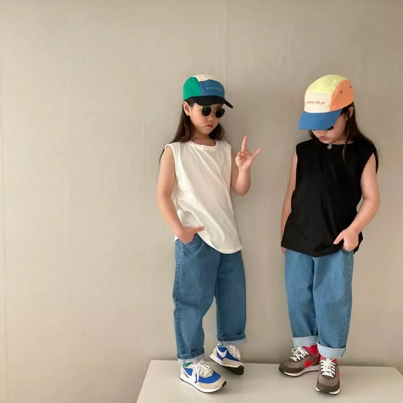 The Grey - Korean Children Fashion - #magicofchildhood - Daily Sleeveless - 8