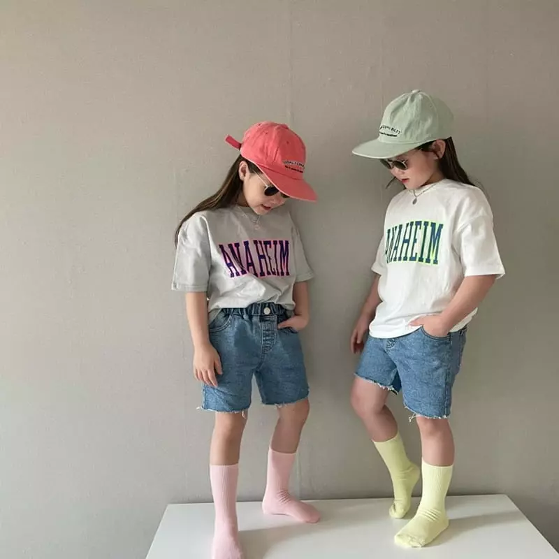 The Grey - Korean Children Fashion - #magicofchildhood - Anaheim Tee - 2