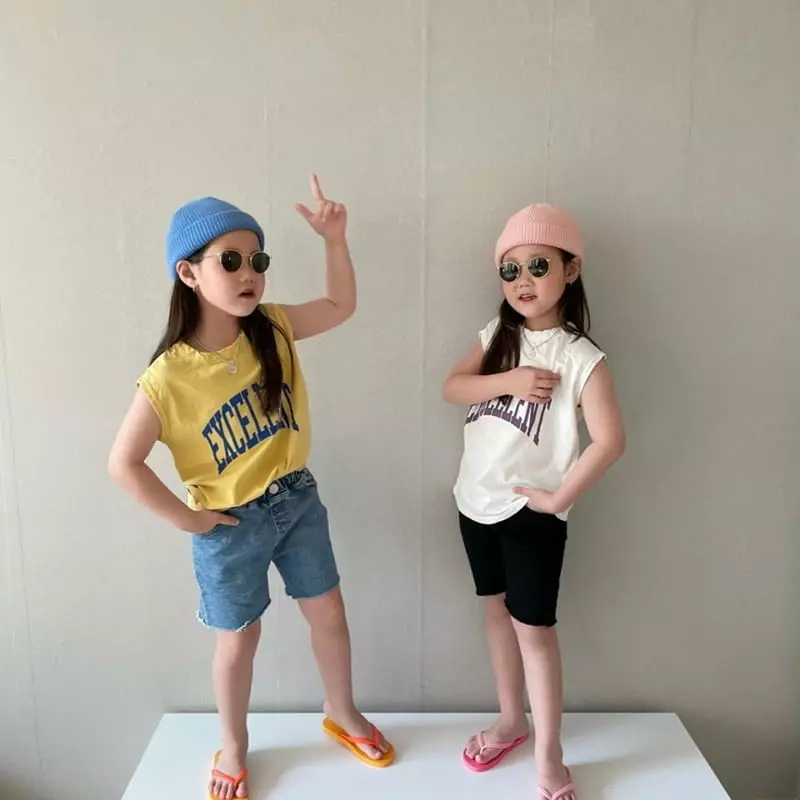 The Grey - Korean Children Fashion - #littlefashionista - Cutting Shorts - 4