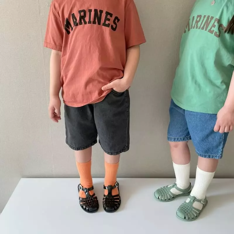 The Grey - Korean Children Fashion - #magicofchildhood - Wide Shorts - 4
