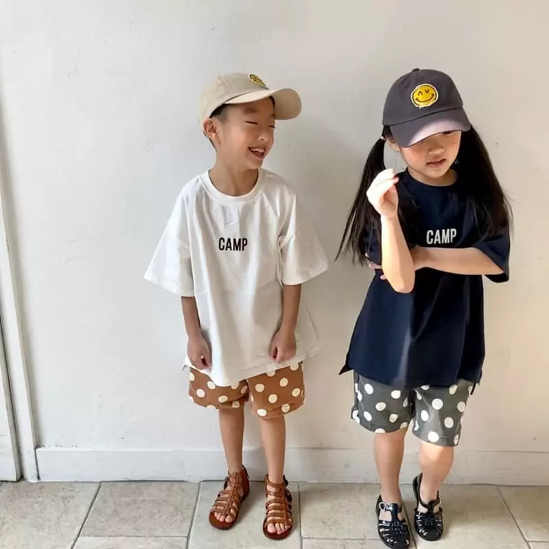 The Grey - Korean Children Fashion - #minifashionista - Camp Boxy Tee - 6