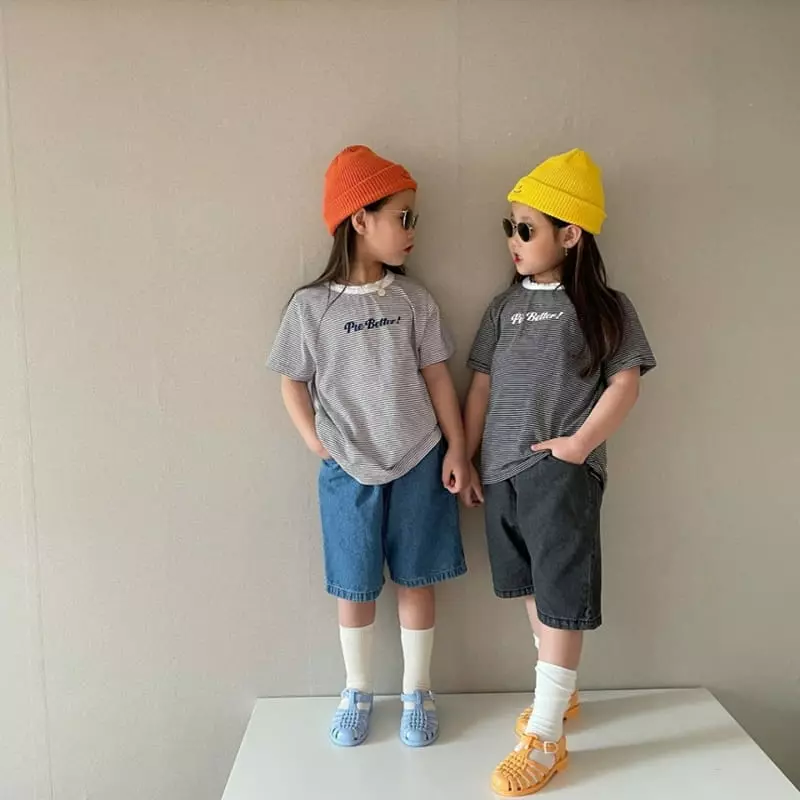 The Grey - Korean Children Fashion - #minifashionista - Pie Washing Tee - 3
