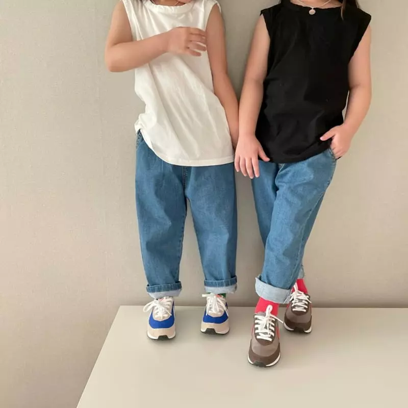 The Grey - Korean Children Fashion - #minifashionista - Daily Sleeveless - 9