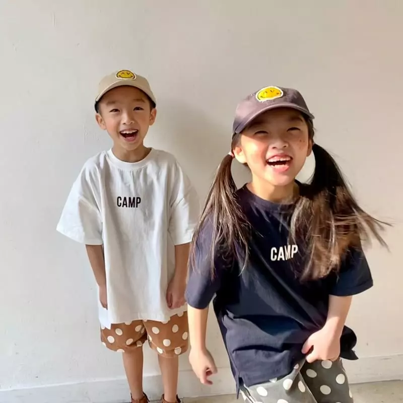 The Grey - Korean Children Fashion - #prettylittlegirls - Camp Boxy Tee - 7