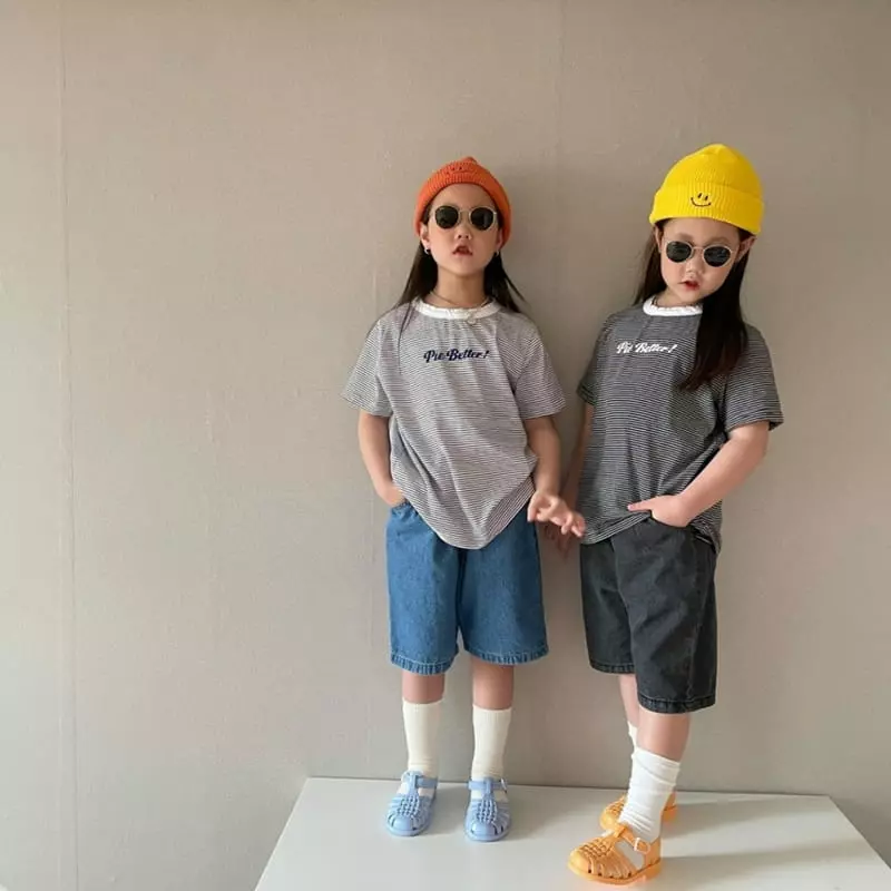 The Grey - Korean Children Fashion - #minifashionista - Pie Washing Tee - 4