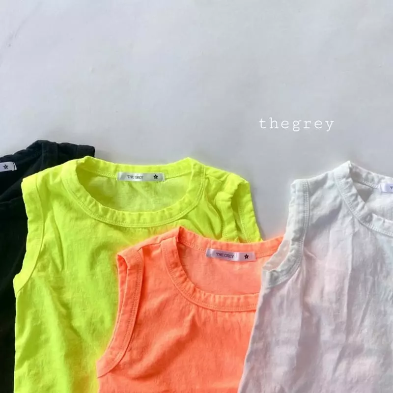 The Grey - Korean Children Fashion - #prettylittlegirls - Daily Sleeveless - 10