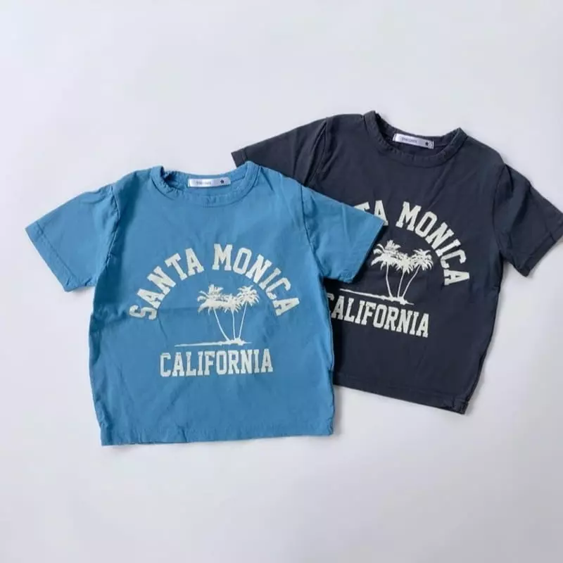 The Grey - Korean Children Fashion - #prettylittlegirls - Santa Monica Tee - 9