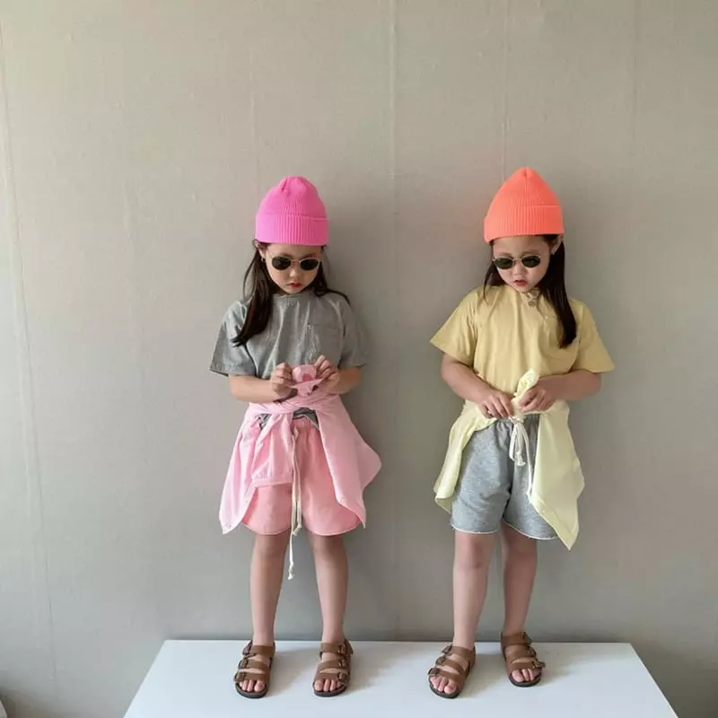 The Grey - Korean Children Fashion - #stylishchildhood - Deggi Shorts - 5