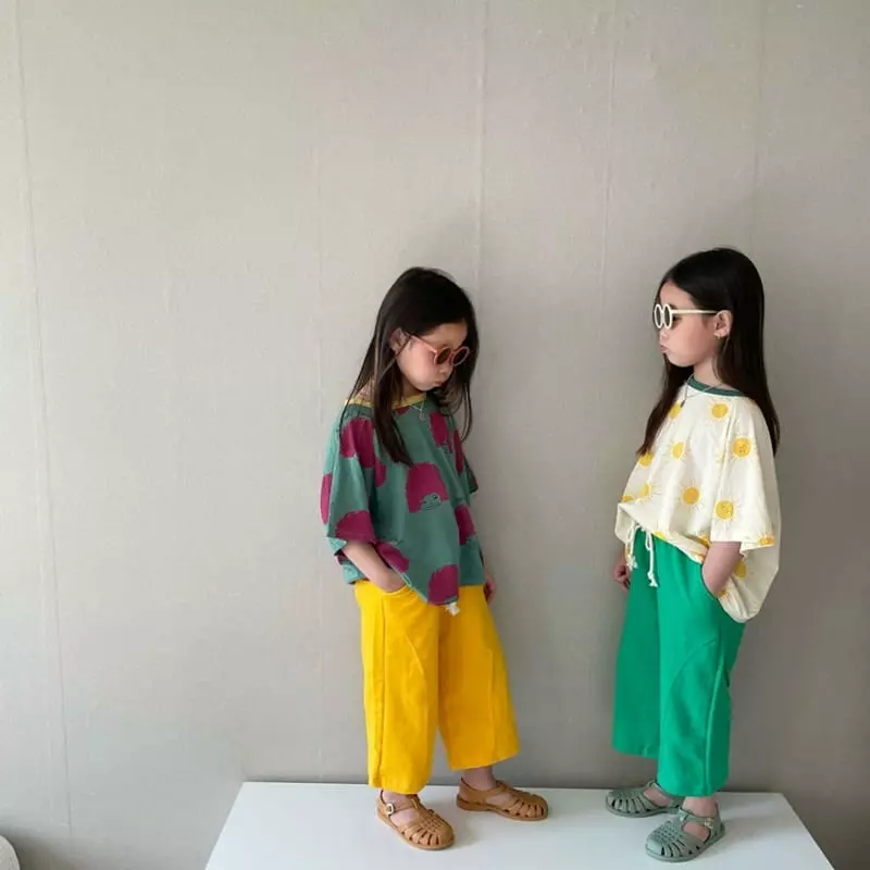 The Grey - Korean Children Fashion - #stylishchildhood - Paint Tee - 10