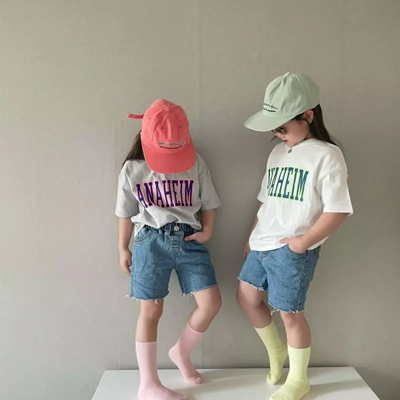 The Grey - Korean Children Fashion - #stylishchildhood - Anaheim Tee - 7