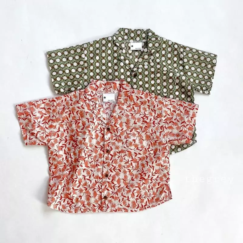 The Grey - Korean Children Fashion - #stylishchildhood - Open Shirt - 11