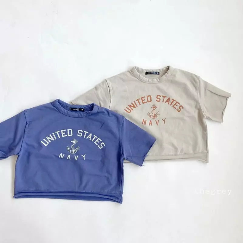 The Grey - Korean Children Fashion - #stylishchildhood - Cutting Sweatshirt - 10