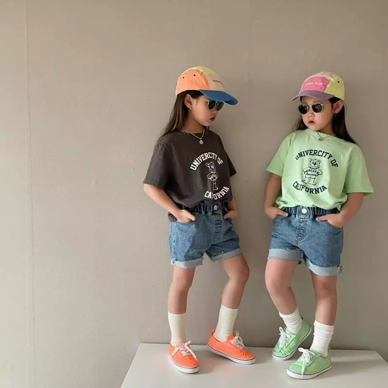 The Grey - Korean Children Fashion - #stylishchildhood - Cutting Shorts - 9