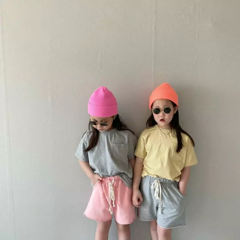 The Grey - Korean Children Fashion - #todddlerfashion - Deggi Shorts - 3