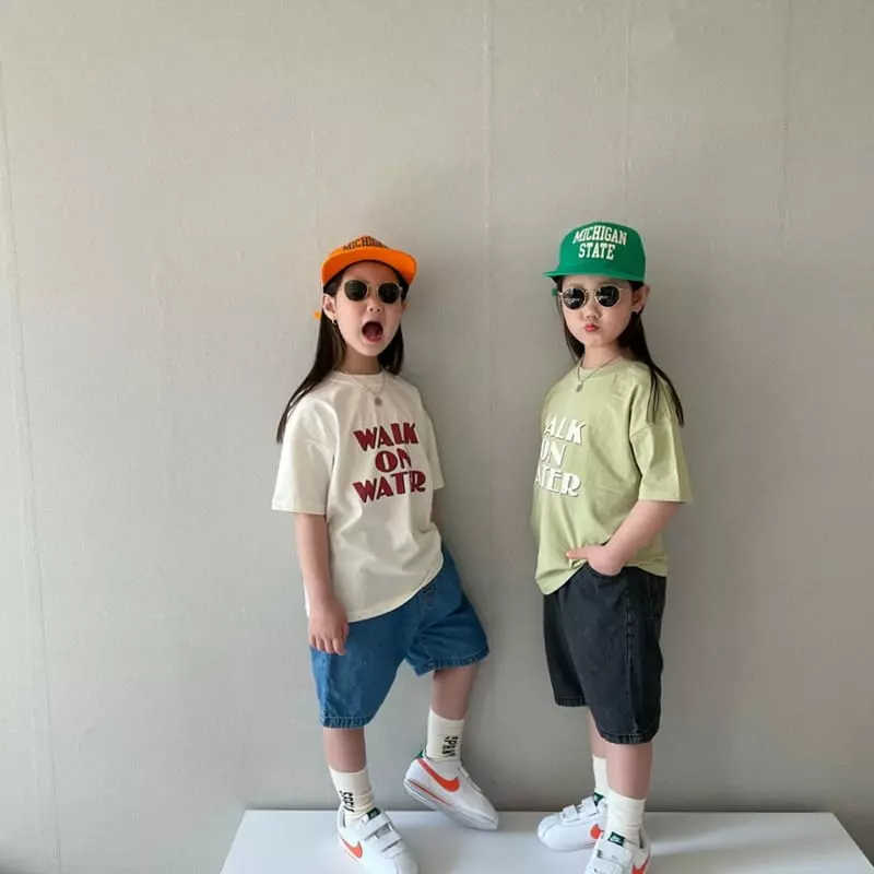 The Grey - Korean Children Fashion - #todddlerfashion - Walk One Boxy Tee - 6
