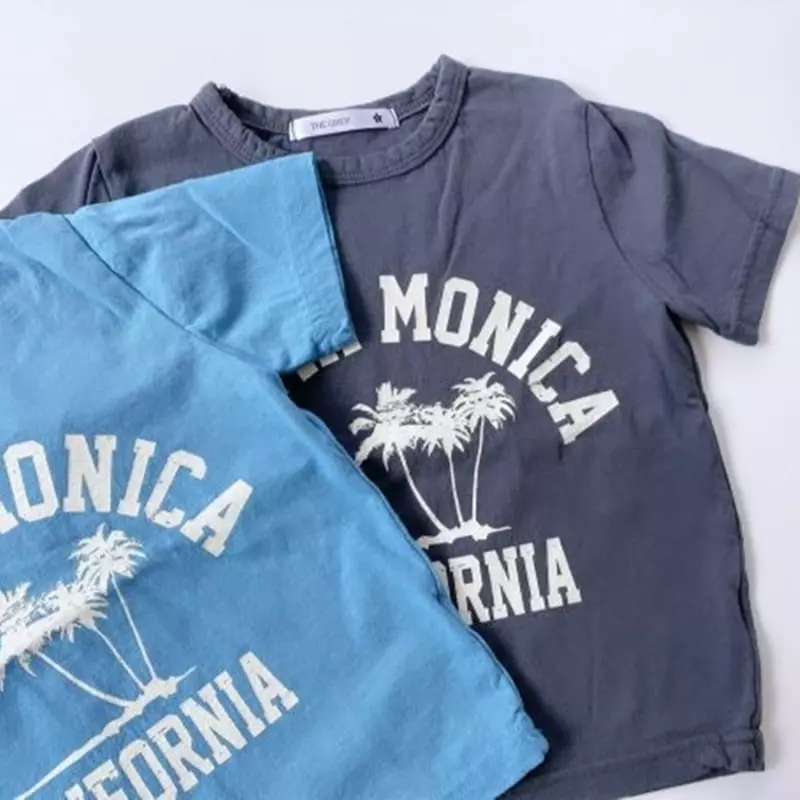 The Grey - Korean Children Fashion - #toddlerclothing - Santa Monica Tee - 11