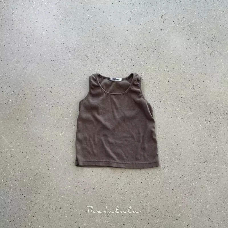 The Lalala - Korean Children Fashion - #discoveringself - Scoop Neck Sleeveless