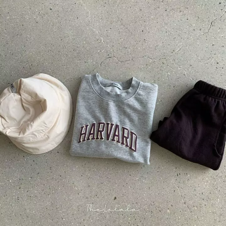 The Lalala - Korean Children Fashion - #designkidswear - Harvard Top Bottom Set - 4