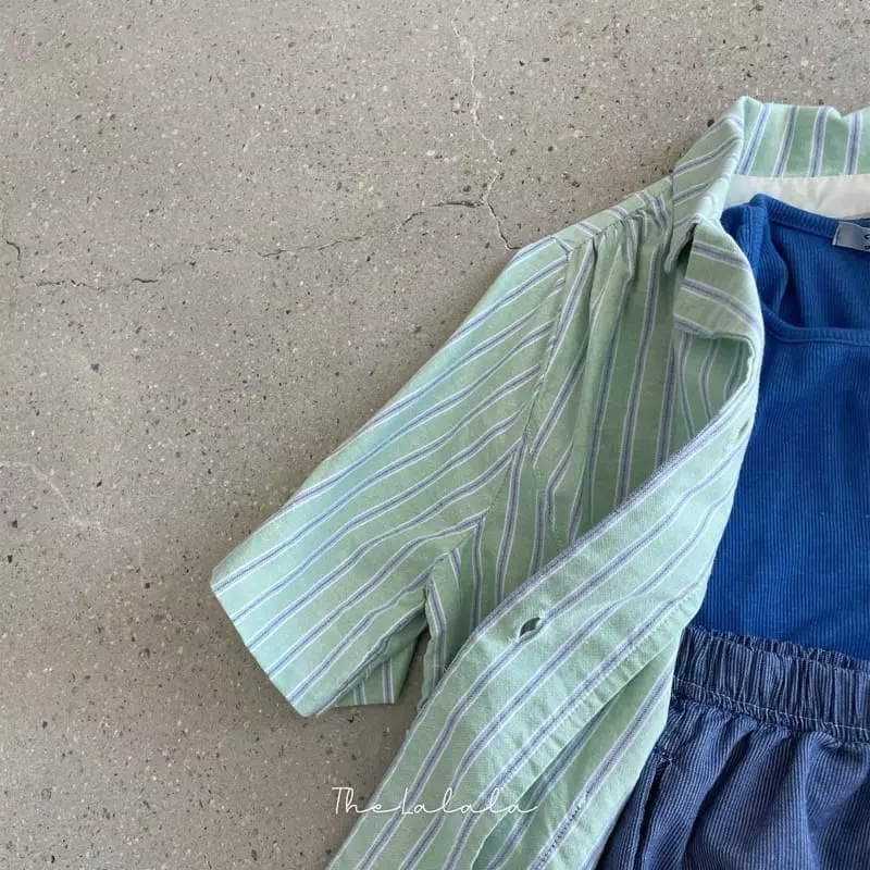 The Lalala - Korean Children Fashion - #fashionkids - Double Collar Shirt - 10
