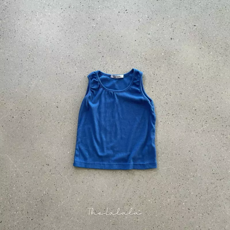 The Lalala - Korean Children Fashion - #fashionkids - Scoop Neck Sleeveless - 2