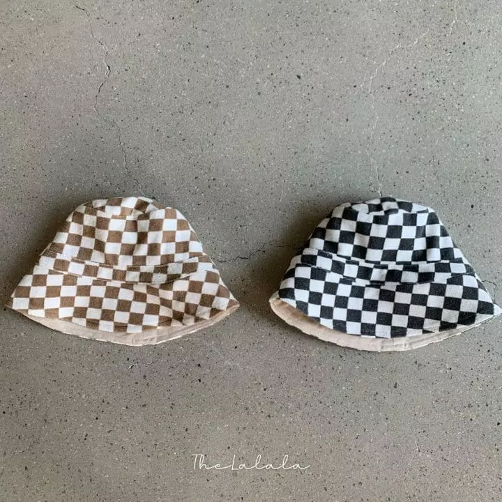 The Lalala - Korean Children Fashion - #fashionkids - Checker Board Bucket Hat