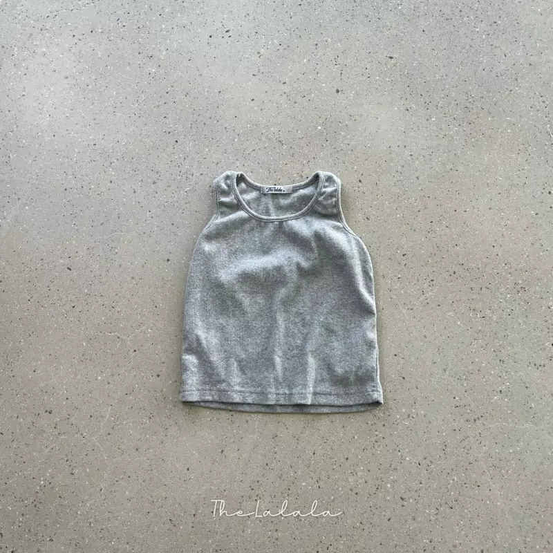 The Lalala - Korean Children Fashion - #kidsshorts - Scoop Neck Sleeveless - 3