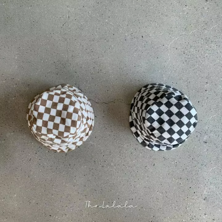 The Lalala - Korean Children Fashion - #kidsshorts - Checker Board Bucket Hat - 2