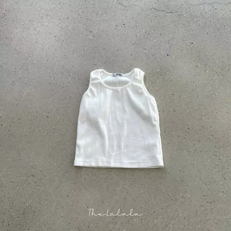 The Lalala - Korean Children Fashion - #kidsshorts - Scoop Neck Sleeveless - 4